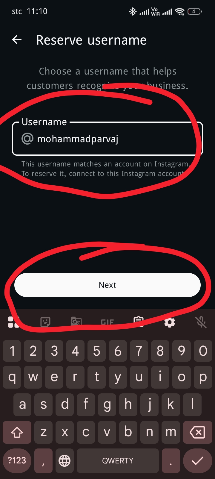 Name change