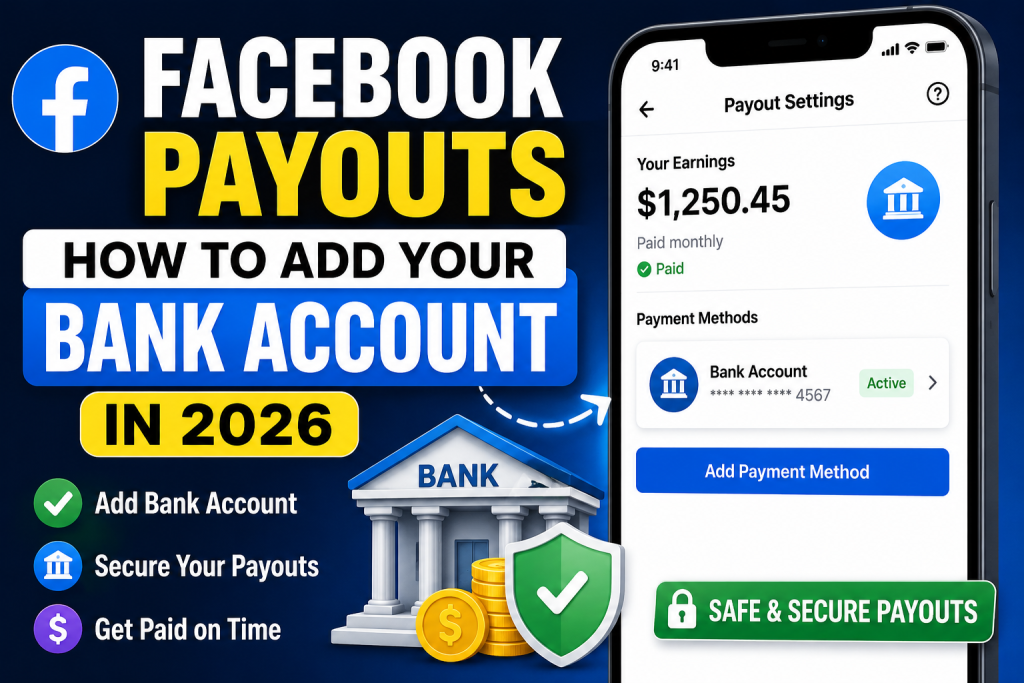 Facebook Payouts for How to Add Your Bank Account in 2026 Facebook Payouts for How to Add Your Bank Account in 2026